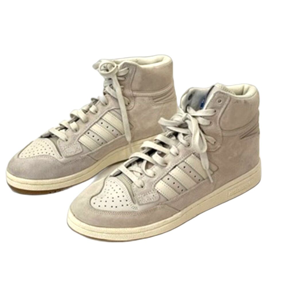 Adidas Men's Centennial 85 Hi Top Sneakers Off White Size 8 Leather